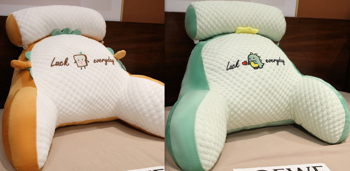 Fluffy Triangle Reading Pillow