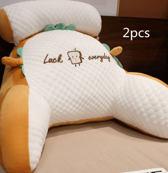 Fluffy Triangle Reading Pillow