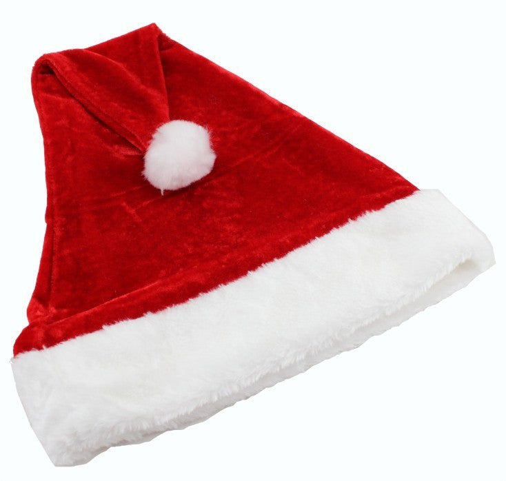 Classic Soft Velvet Santa Cap