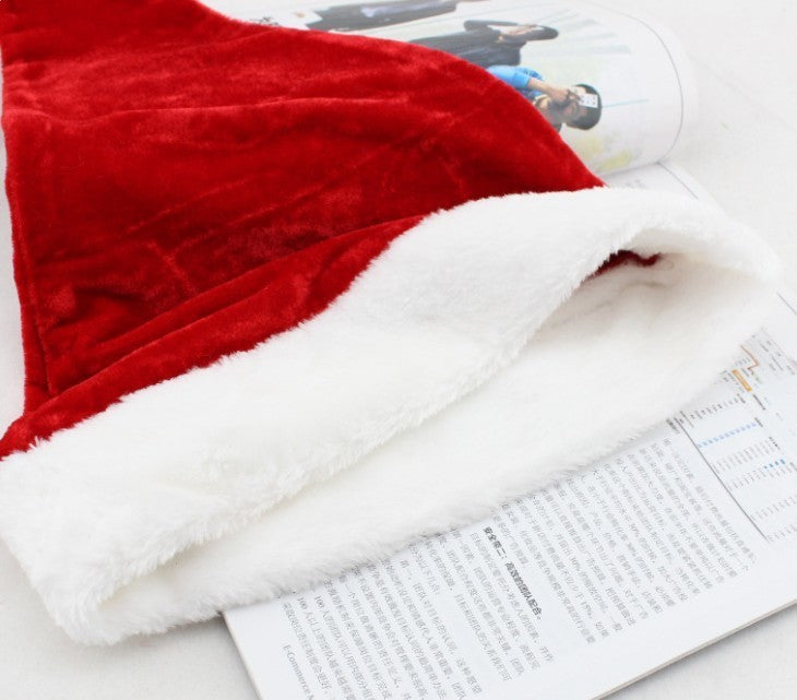 Classic Soft Velvet Santa Cap