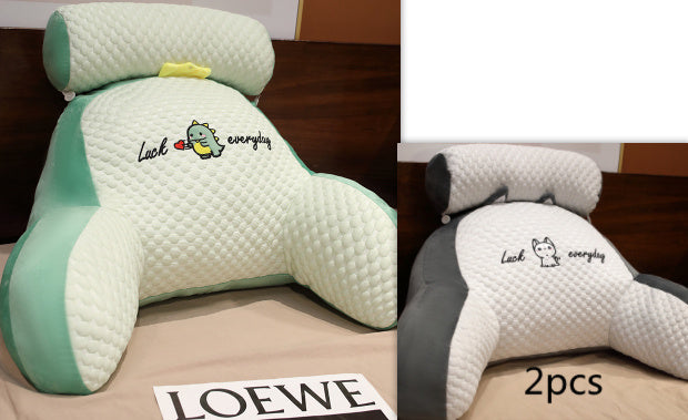 Fluffy Triangle Reading Pillow