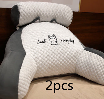 Fluffy Triangle Reading Pillow