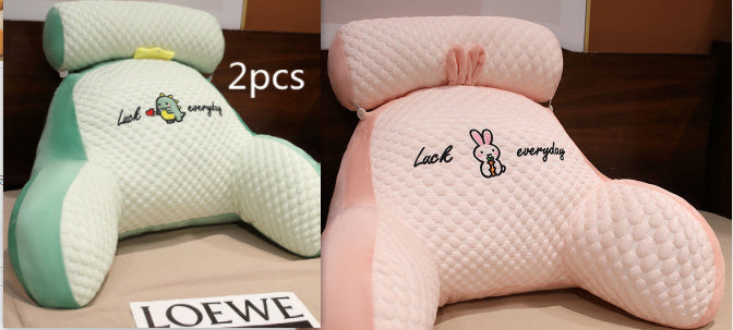 Fluffy Triangle Reading Pillow