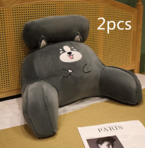 Fluffy Triangle Reading Pillow