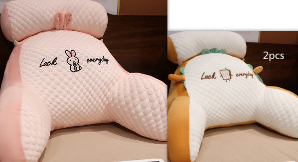 Fluffy Triangle Reading Pillow