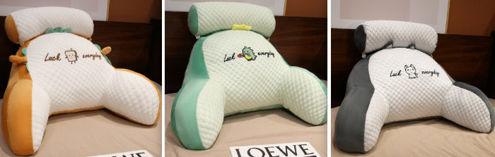 Fluffy Triangle Reading Pillow