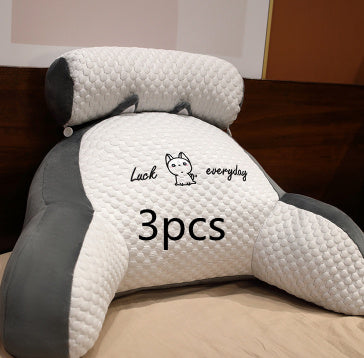 Fluffy Triangle Reading Pillow