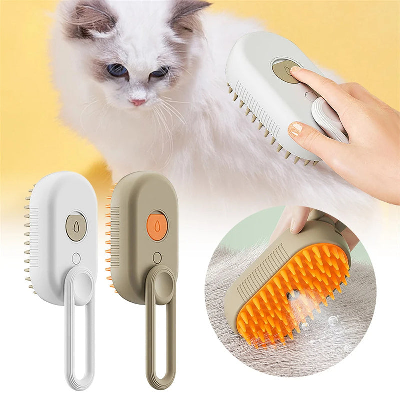 SteamEase Pet Brush