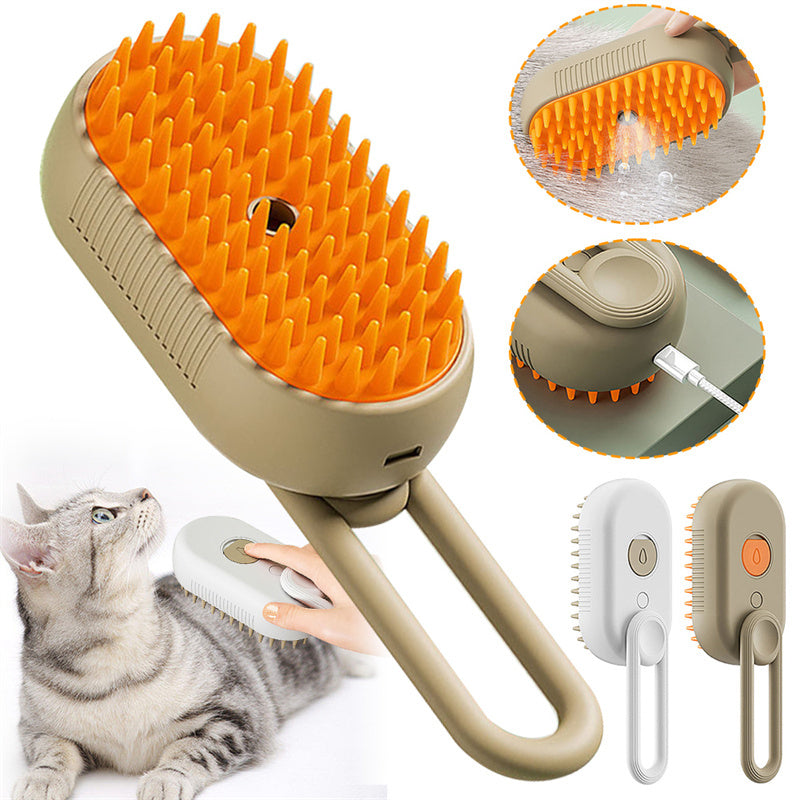 SteamEase Pet Brush