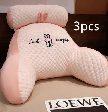 Fluffy Triangle Reading Pillow