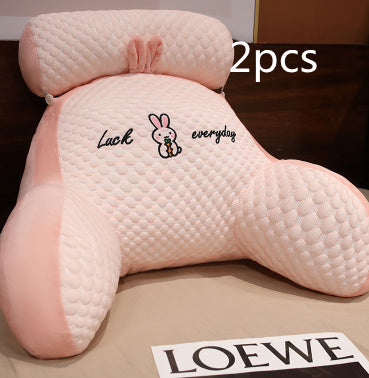 Fluffy Triangle Reading Pillow