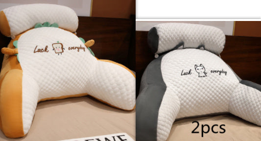 Fluffy Triangle Reading Pillow