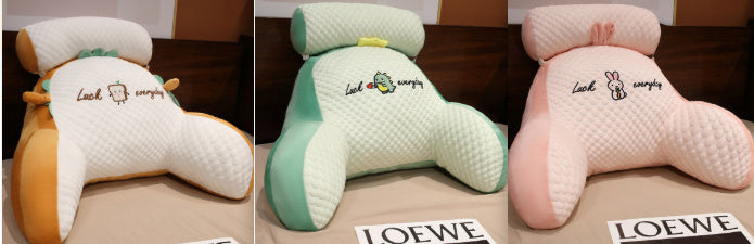 Fluffy Triangle Reading Pillow