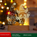3D Acrylic LED Christmas Night Light