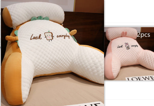 Fluffy Triangle Reading Pillow